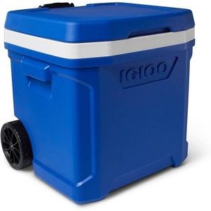 Igloo 16 QT Laguna Ice Chest Cooler with Wheels, Blue